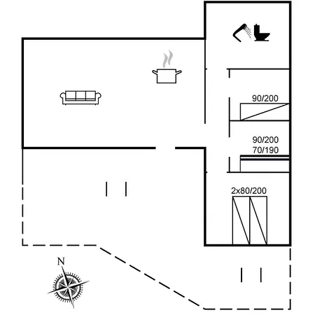 Vakantiehuis Kerttuli - 800m From The Sea By Interhome Hadsund